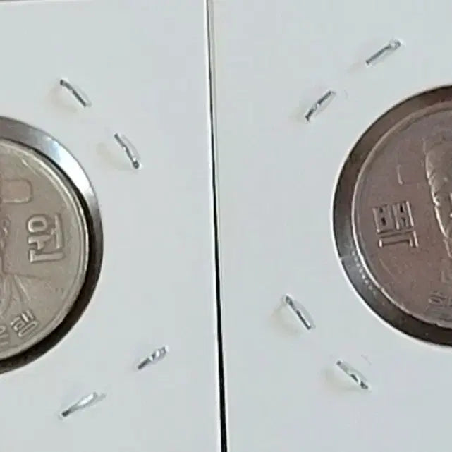 [BUNJANG] Korean Coins 1987 500 Won (4) 1970 100 Won (2) / 동전 사용제 1987년 500원(4) 1970년 100원(2)