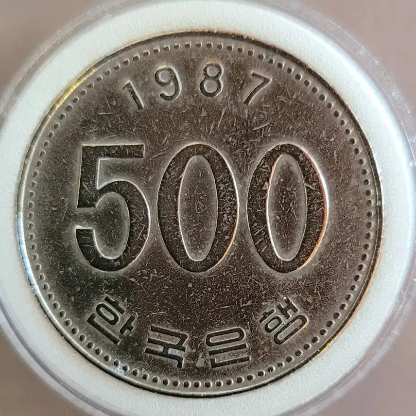 [BUNJANG] Korean Coins 1987 500 Won (4) 1970 100 Won (2) / 동전 사용제 1987년 500원(4) 1970년 100원(2)