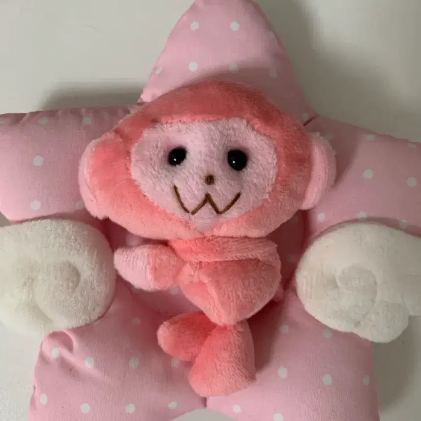 [SOLD OUT] 분홍색 아기 원숭이 인형 끼끼 인형