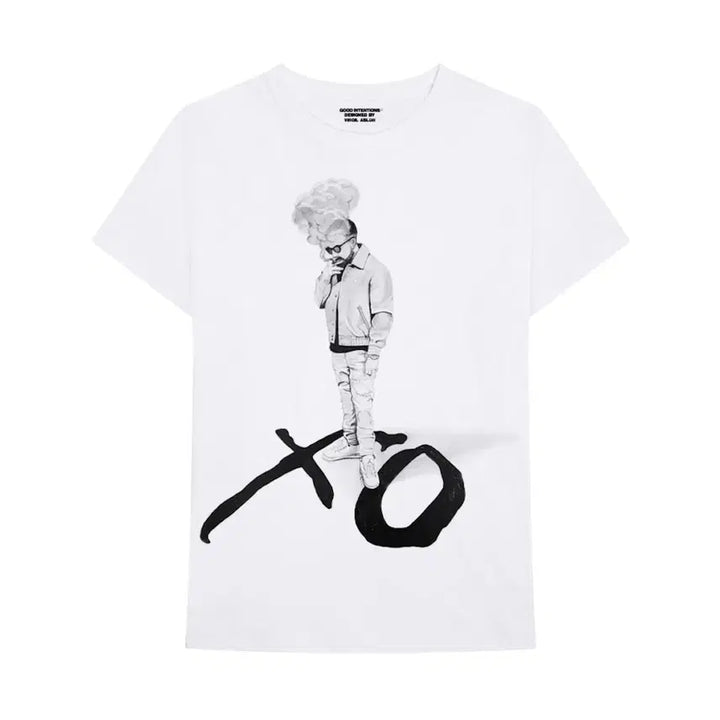 [BUNJANG] Nav x Virgil Abloh Sketches T-Shirt / 버질아블로 X 나브 반팔 티셔츠 L