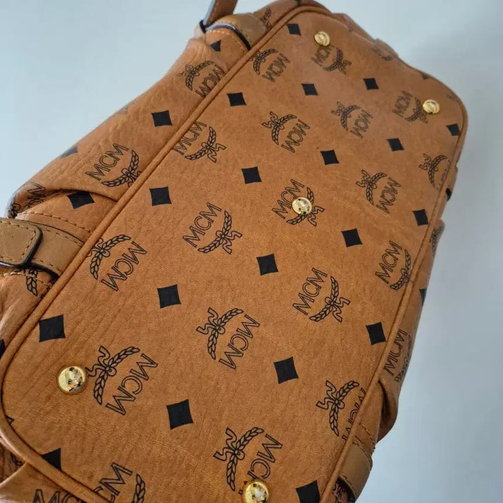[BUNJANG] MCM 비세토스 브라운 토트백 / MCM 비세토스 브라운 토트백
