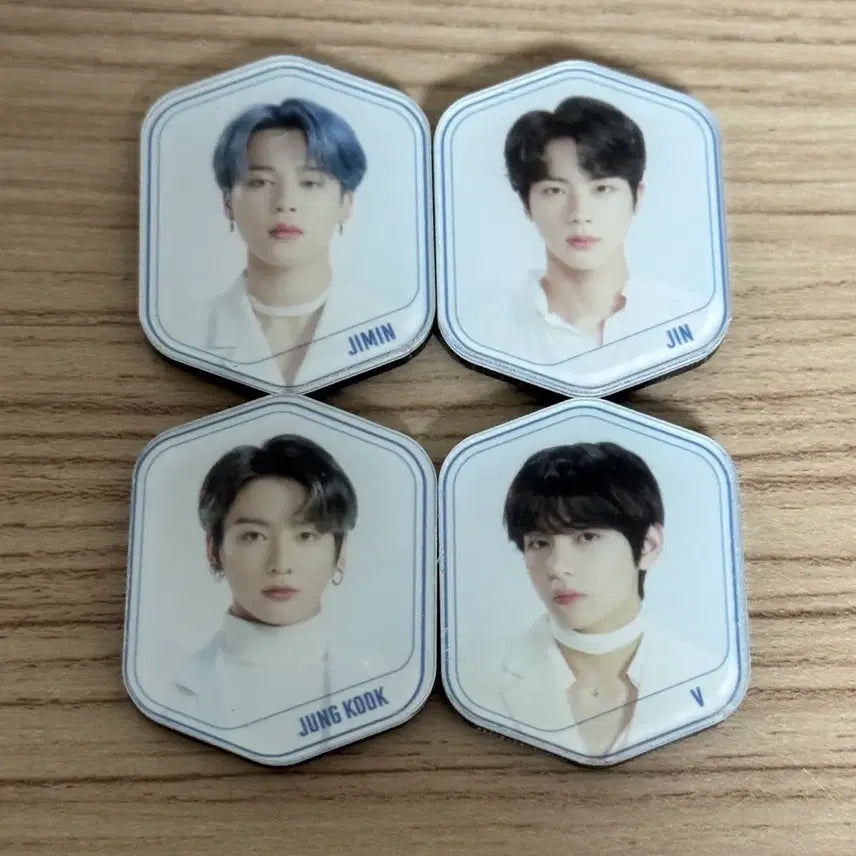 [BUNJANG] BTS Map of the Soul ON:E Lucky Draw Magnet Bundle Set / 방탄 맵솔콘 럭드 마그넷 4개 일괄