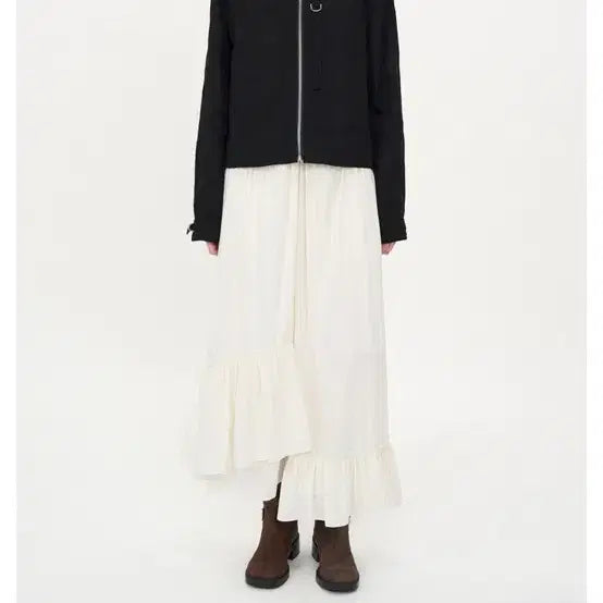 [BUNJANG] In Silence Strap Jacket Black S / 인사일런스 스트랩 자켓 블랙 s