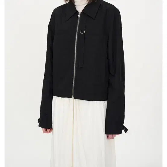 [BUNJANG] In Silence Strap Jacket Black S / 인사일런스 스트랩 자켓 블랙 s