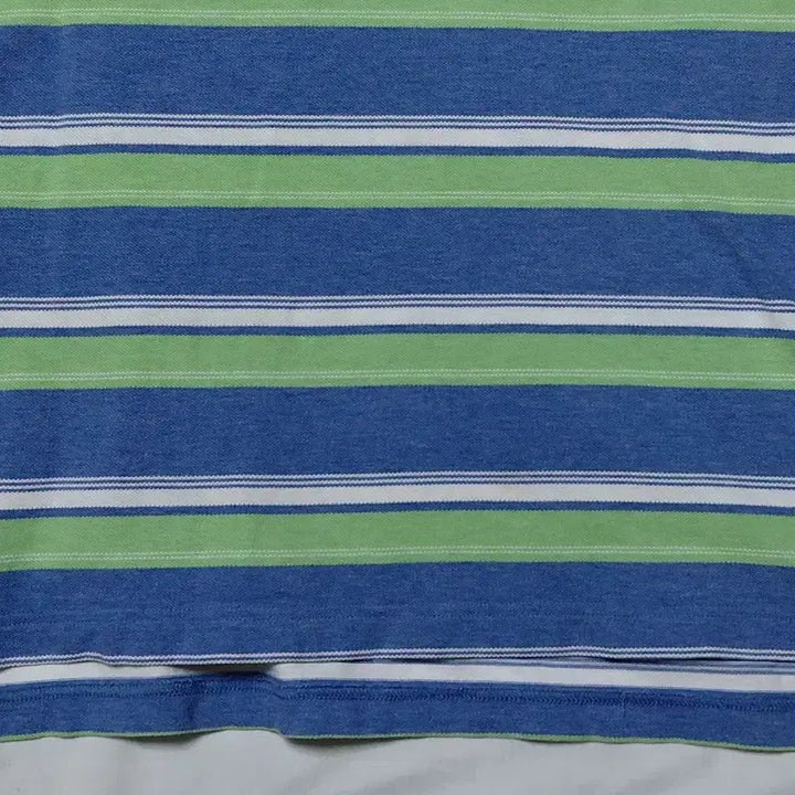 [BUNJANG] Brooks Brothers 346 Stripe Polo Shirt / [S] 브룩스 브라더스 346 스트라이프 폴로 셔츠 (블루/그린)