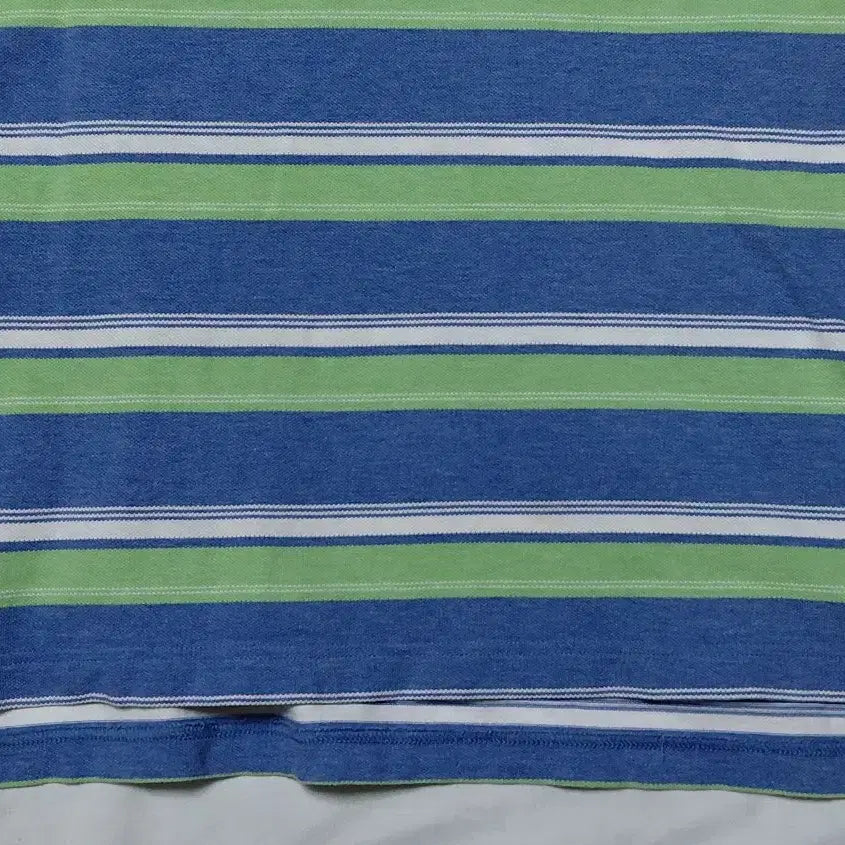 [BUNJANG] Brooks Brothers 346 Stripe Polo Shirt / [S] 브룩스 브라더스 346 스트라이프 폴로 셔츠 (블루/그린)