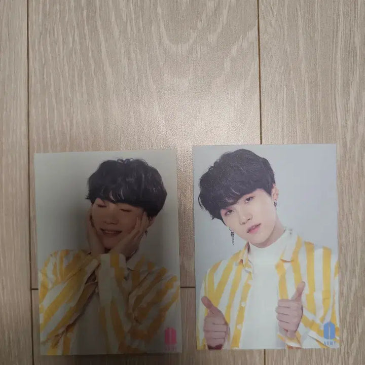 [BUNJANG] BTS Suga Lucky Event Photocard Bundle Set / 방탄소년단 bts 아미부스 럭키이벤트 슈가 윤기 포토카드 2장
