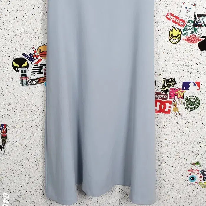 [BUNJANG] Groove Balloon Round Simple Light Blue Dress BL / 여성55 / 그루브 벌룬 라운드 심플 연블루 원피스BL 12-27