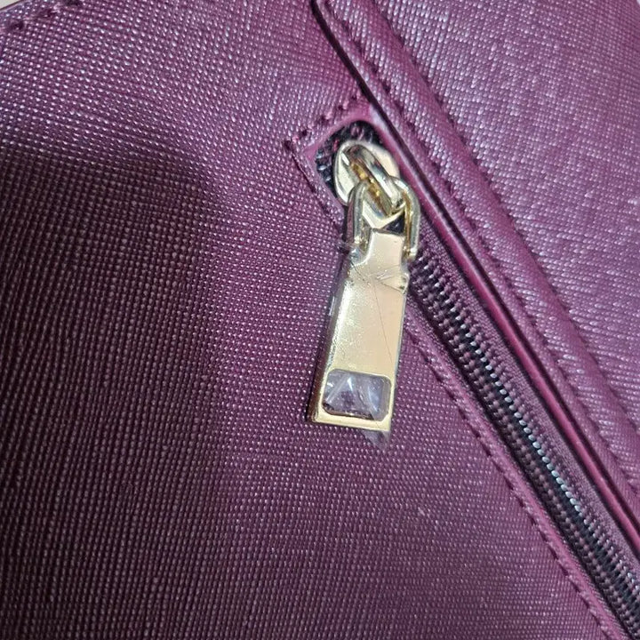 [BUNJANG] Saint Scott London Burgundy Tote Bag / 세인트스코트 런던 버건디 토트백