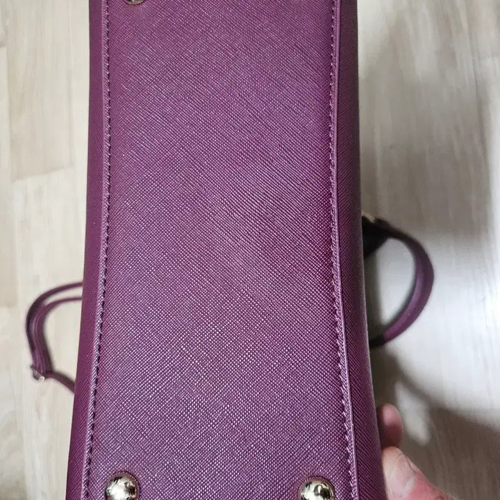 [BUNJANG] Saint Scott London Burgundy Tote Bag / 세인트스코트 런던 버건디 토트백