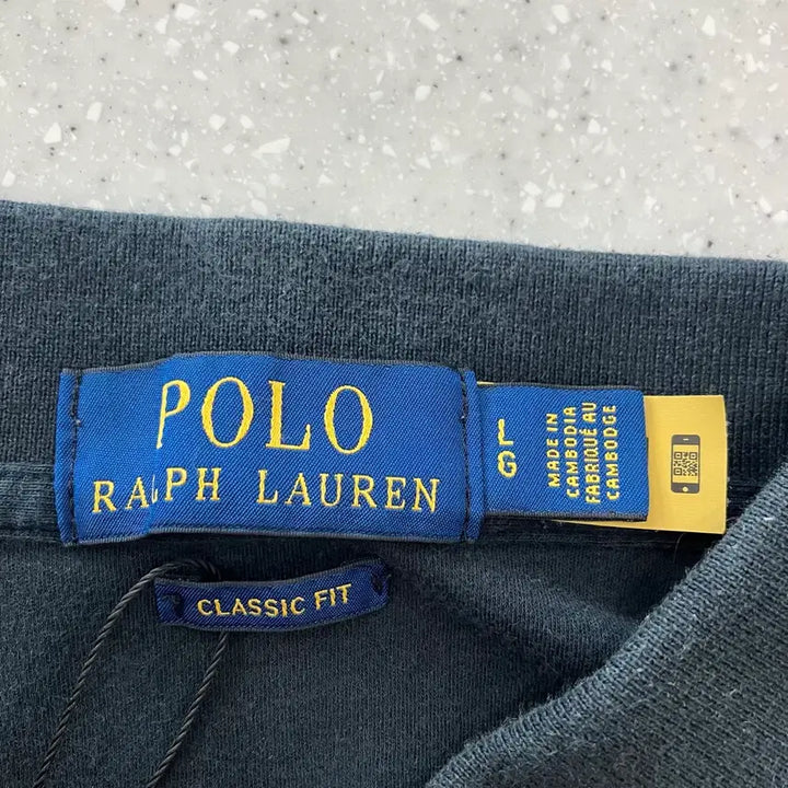 [BUNJANG] Polo Ralph Lauren Black Short-Sleeve Polo Shirt / 39 폴로 카라 반팔 pk 블랙