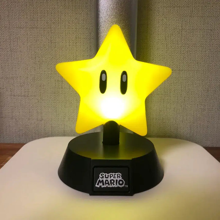 [BUNJANG] Mario Star Mood Lamp Unsealed / 마리오 스타 무드등 개봉