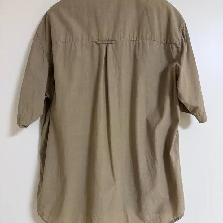 [BUNJANG] Politeuro Tenko Short Sleeve Shirt Khaki Size 3 / 폴리테루 텐코 반팔 셔츠