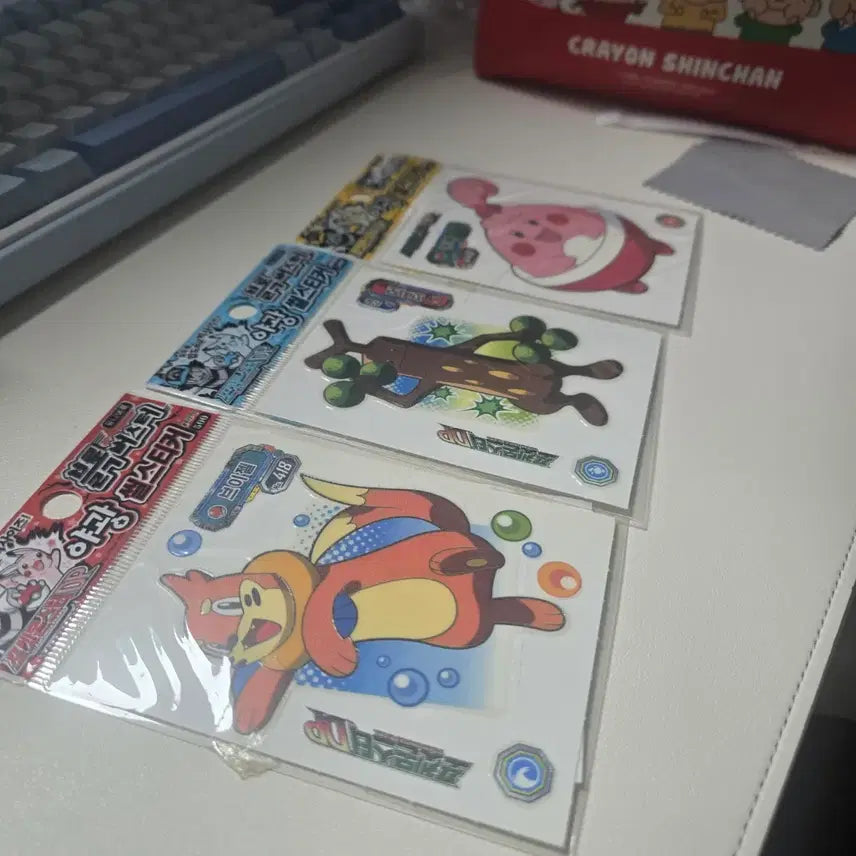 [BUNJANG] Pokemon Sticker and Stationery Bundle Set / 포켓몬스터 스티커 문구류 세트 일괄