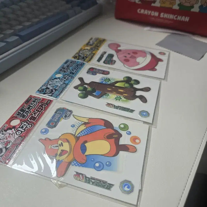 [BUNJANG] Pokemon Sticker and Stationery Bundle Set / 포켓몬스터 스티커 문구류 세트 일괄