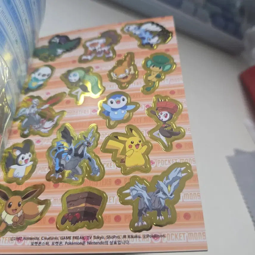 [BUNJANG] Pokemon Sticker and Stationery Bundle Set / 포켓몬스터 스티커 문구류 세트 일괄