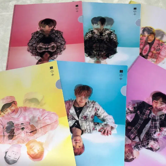 [BUNJANG] BTS Wings Lenticular L-Shaped File / 방탄 윙즈 렌티큘러 l자 화일, l자 파일
