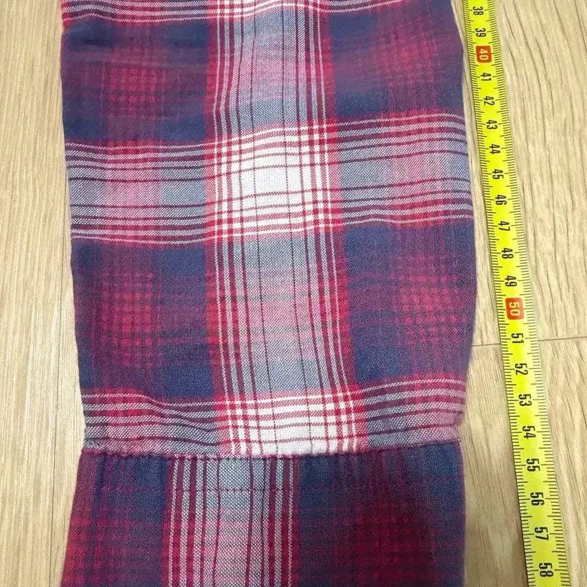 [BUNJANG] Polo Planet Check Shirt / 폴로 셔츠 95사이즈 플란넷 체크 남방 남여공용1회세탁