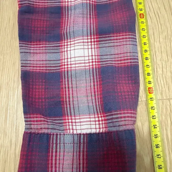 [BUNJANG] Polo Planet Check Shirt / 폴로 셔츠 95사이즈 플란넷 체크 남방 남여공용1회세탁
