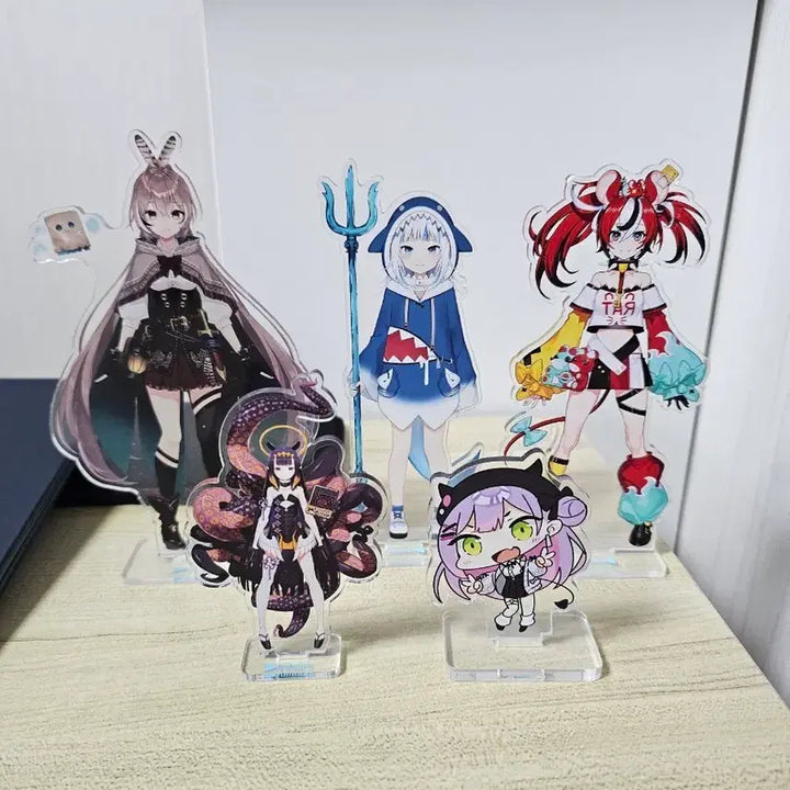 [BUNJANG] Hololive Acrylic Stand 5-Piece Bundle / 홀로라이브 아크릴 스탠드 5종 세트