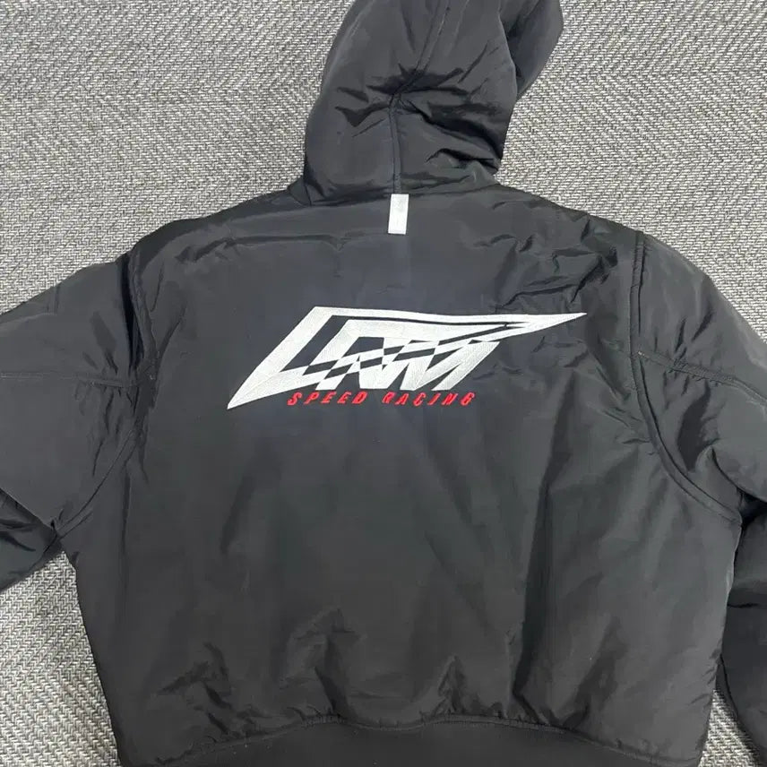 [BUNJANG] Nomanyual Hooded Bomber Jacket - Black / 노매뉴얼 후드 봄버 자켓 블랙