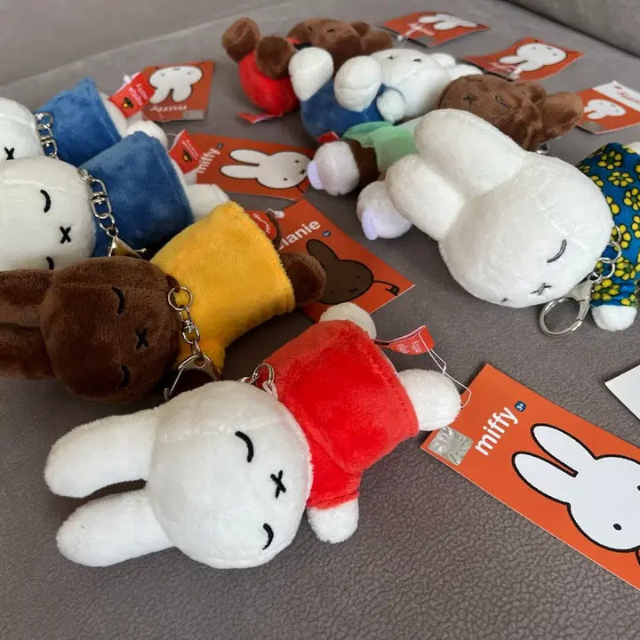 [BUNJANG] Miffy Melanie Doll Keychain / (새상품)미피 멜라니 인형 키링