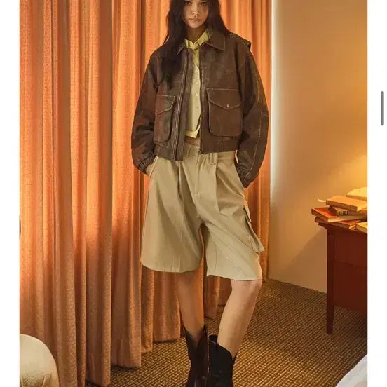 [BUNJANG] Bittercells Star Leather Jacket / 비터셀즈 스타 레더 자켓