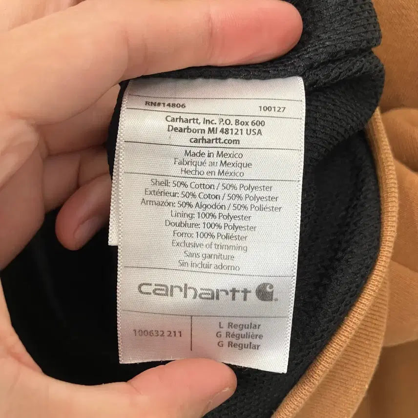 [BUNJANG] Carhartt Rain Defender Thermal Zip-Up Hoodie / 86 칼하트 레인디펜더 써멀 후드집업