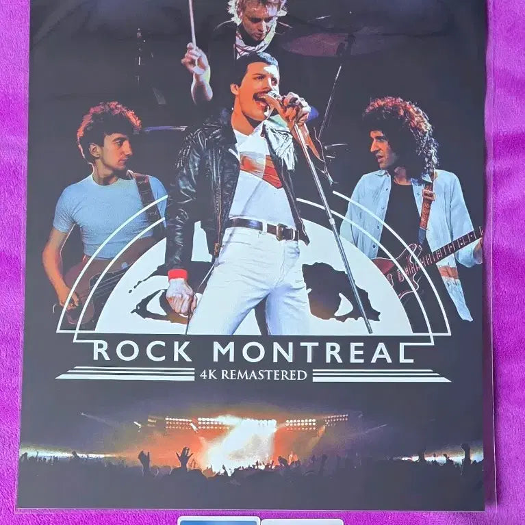 [BUNJANG] Queen Rock Montreal Main Poster CGV POB / 퀸락 몬트리올 메인 포스터 cgv 굿즈 특전