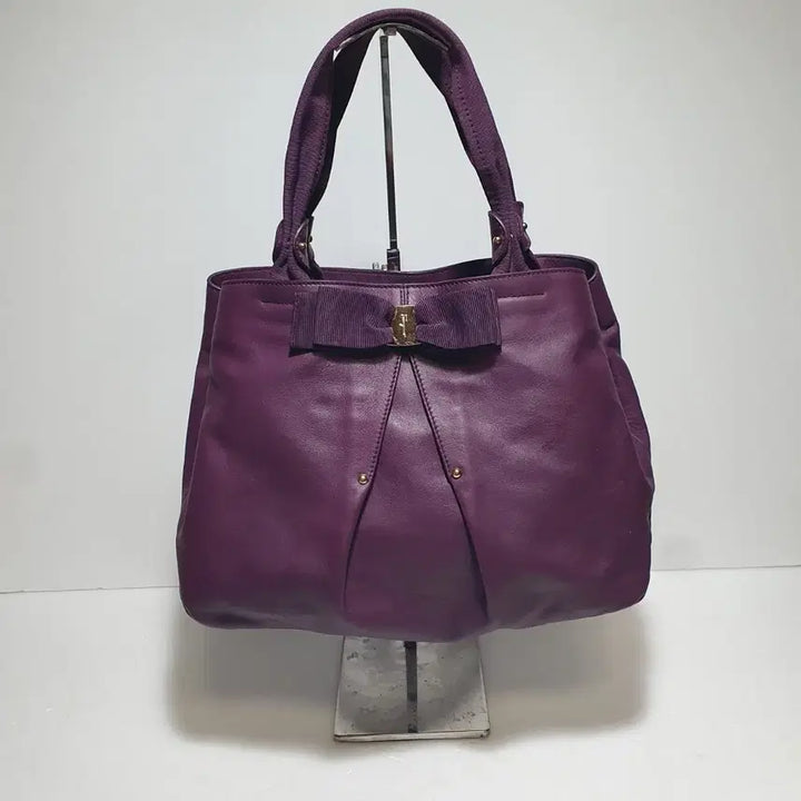 [BUNJANG] Ferragamo Leather Tote Bag / 정품 ㅡ페라가모 ㅡ리본ㅡ가죽. 토트백