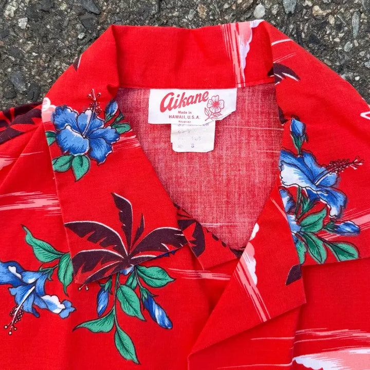 [BUNJANG] 90s Aikane Hawaiian Shirt / 90s 아이케인 하와이안 셔츠 (Made in Hawaii USA)