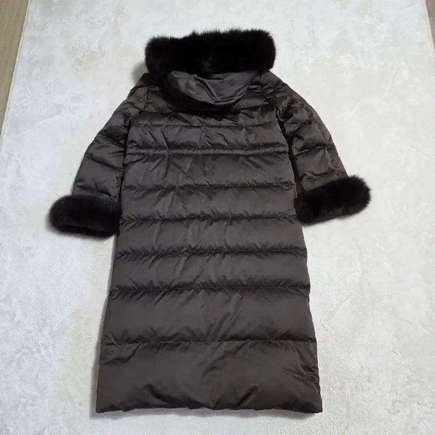[BUNJANG] Edge Premium Goose Down Long Padded Coat / (66)여성 엣지 프리미엄 구스다운 롱 패딩