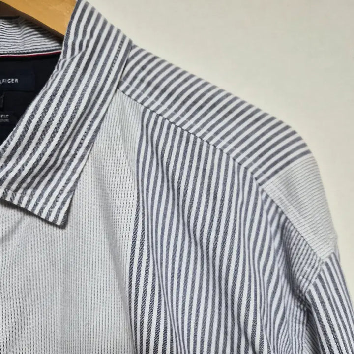 [BUNJANG] Tommy Hilfiger Oxford Stripe Shirt 2XL / 타미힐피거Tommy 옥스포드 스트라이프 셔츠 2XL - S388