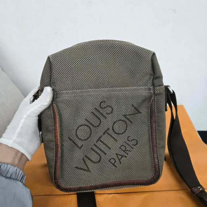[BUNJANG] Louis Vuitton Damier Grand Sac Crossbody Bag / [정품] 루이비통 대제앙 다미에 크로스백