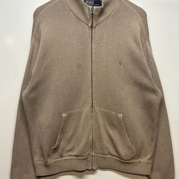 [BUNJANG] Polo Ralph Lauren Knit Zip-Up Cardigan / 폴로 랄프로렌 니트 집업 가디건