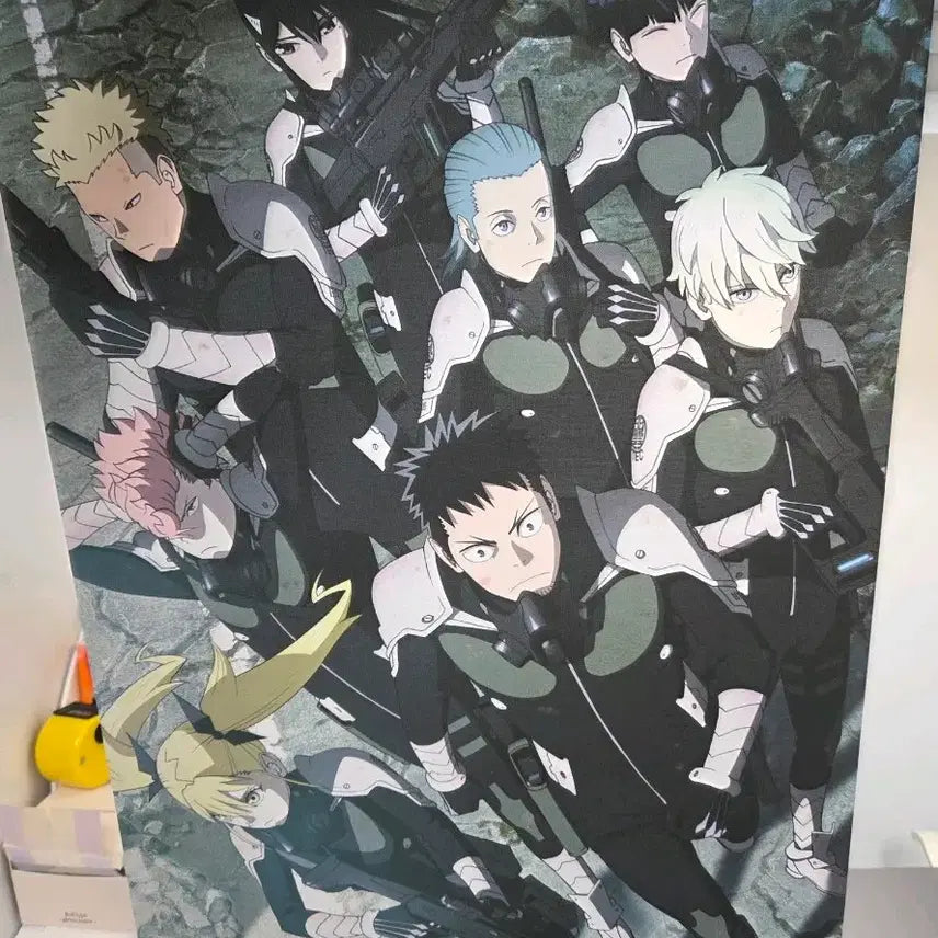[BUNJANG] Kaiju No. 8 Aniplex Cafe Collaboration Tapestry / 괴수8호 애니플러스샵 콜라보 카페 특전 태피스트리