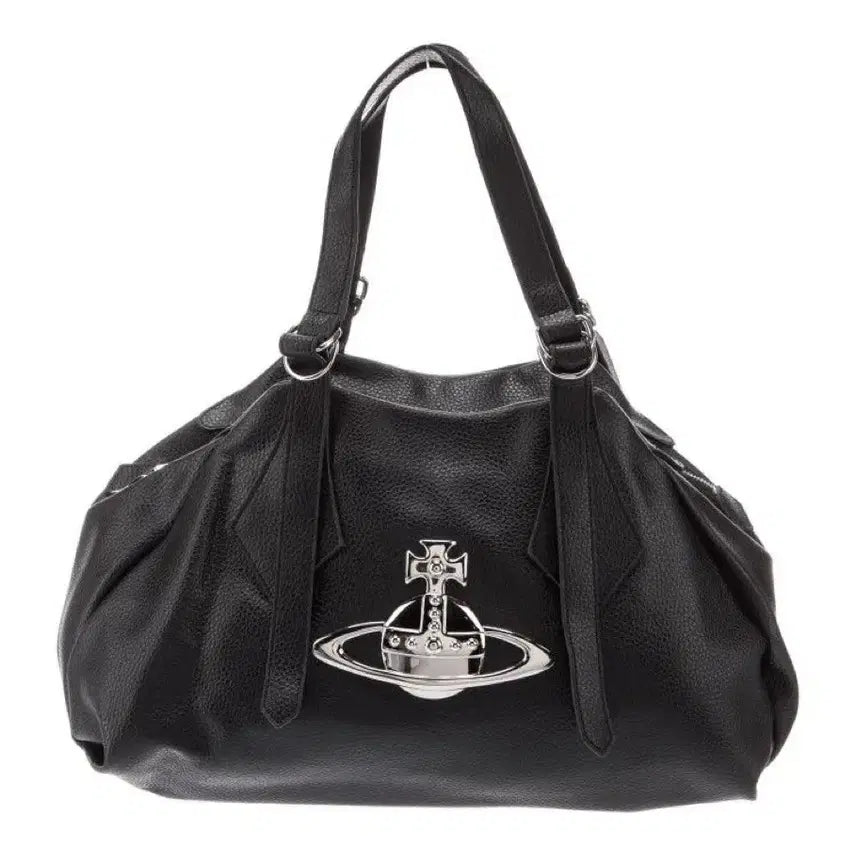 [BUNJANG] Vivienne Westwood Black Shoulder Bag / 비비안웨스트우드 블랙 오브 가방