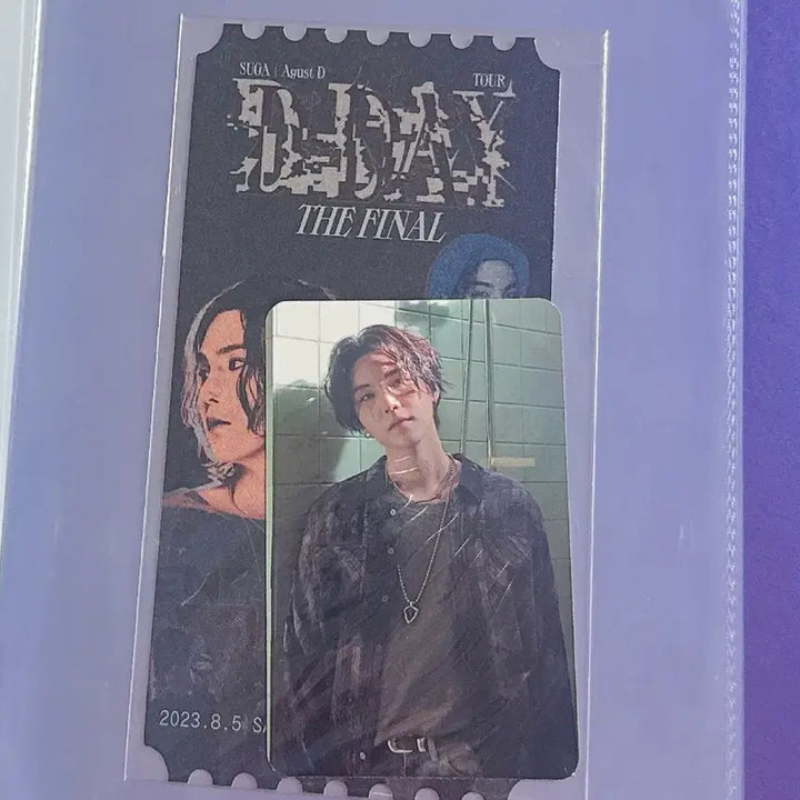 [BUNJANG] BTS Agust D D-DAY ARMY Zone POB Yoongi Photocard / 방탄소년단 AgustD 디데이 아미존포카 윤기