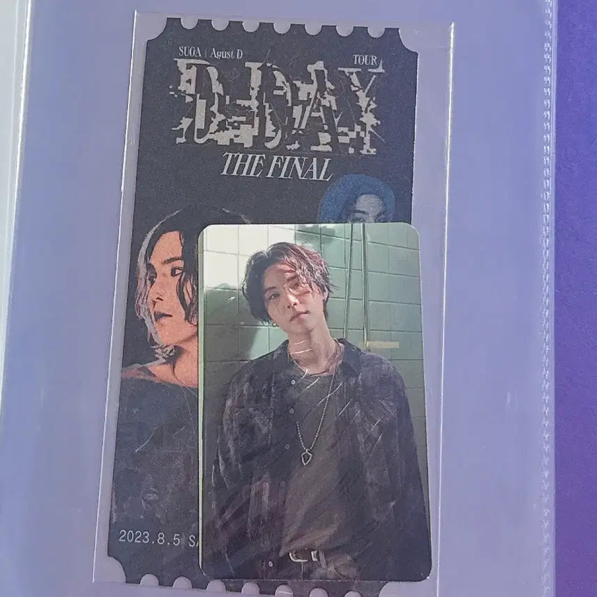 [BUNJANG] BTS Agust D D-DAY ARMY Zone POB Yoongi Photocard / 방탄소년단 AgustD 디데이 아미존포카 윤기