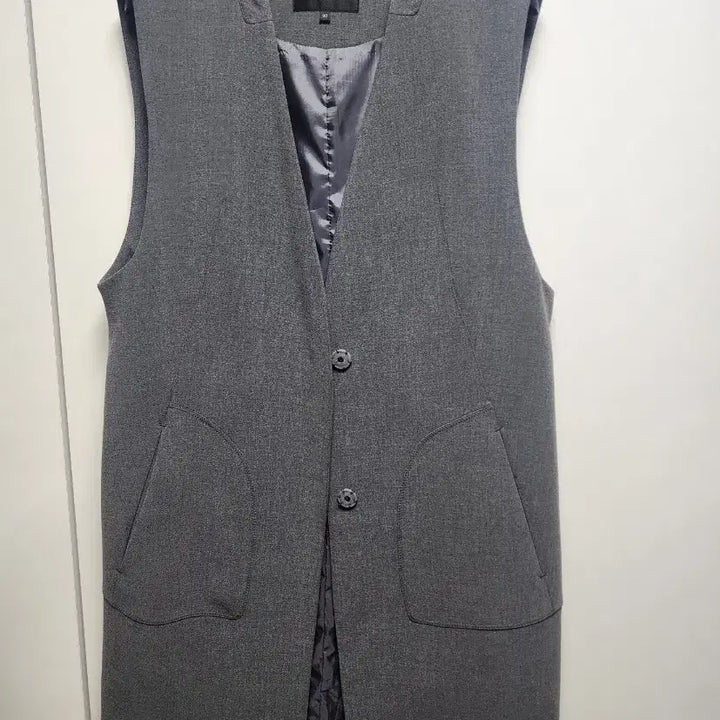 [BUNJANG] Gray Long Vest / 롱조끼