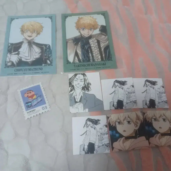 [BUNJANG] Tokyo Revengers Chifuyu &amp; Takemichi Bundle Set / 도리벤 AU 치후유 타케미치