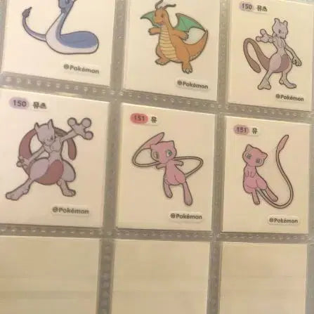 [BUNJANG] Pokemon Tteokbokki Stickers 1st &amp; 2nd Generation Full Set / 포켓몬 띠부씰 1세대+2세대 (3자리 단종씰) 전종 판매
