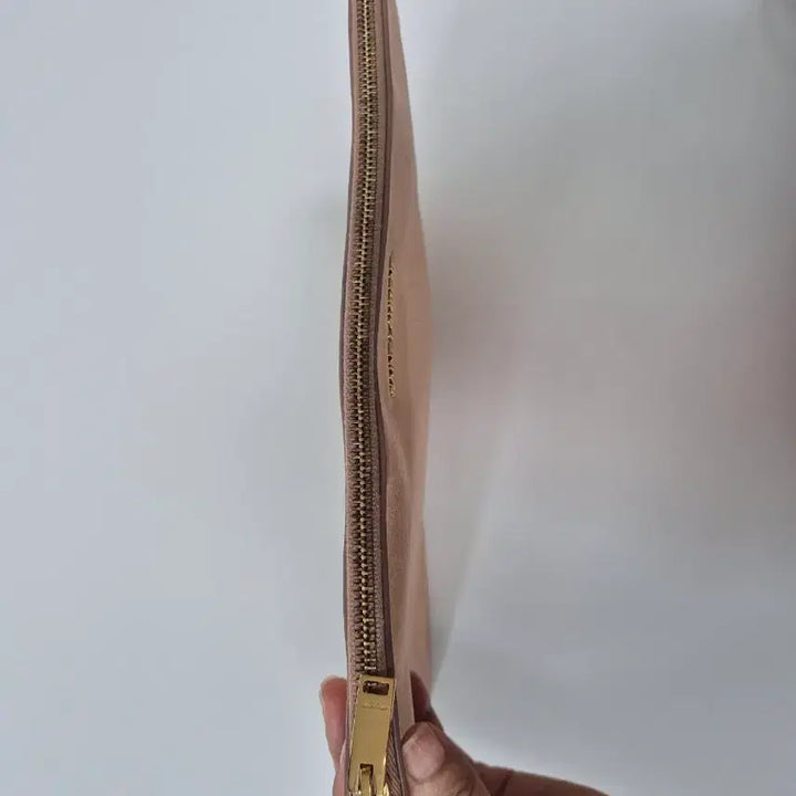 [BUNJANG] Saint Laurent Rose Gold Clutch Bag / 생로랑 클러치백