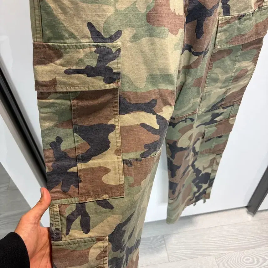 [SOLD OUT] 스투시 립스탑 서플러스 카모 카고 팬츠 30