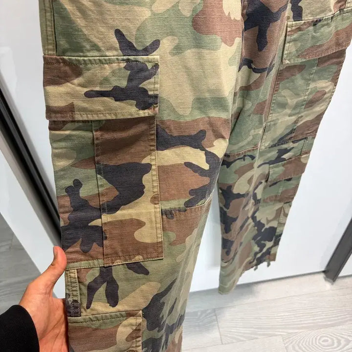 [SOLD OUT] 스투시 립스탑 서플러스 카모 카고 팬츠 30