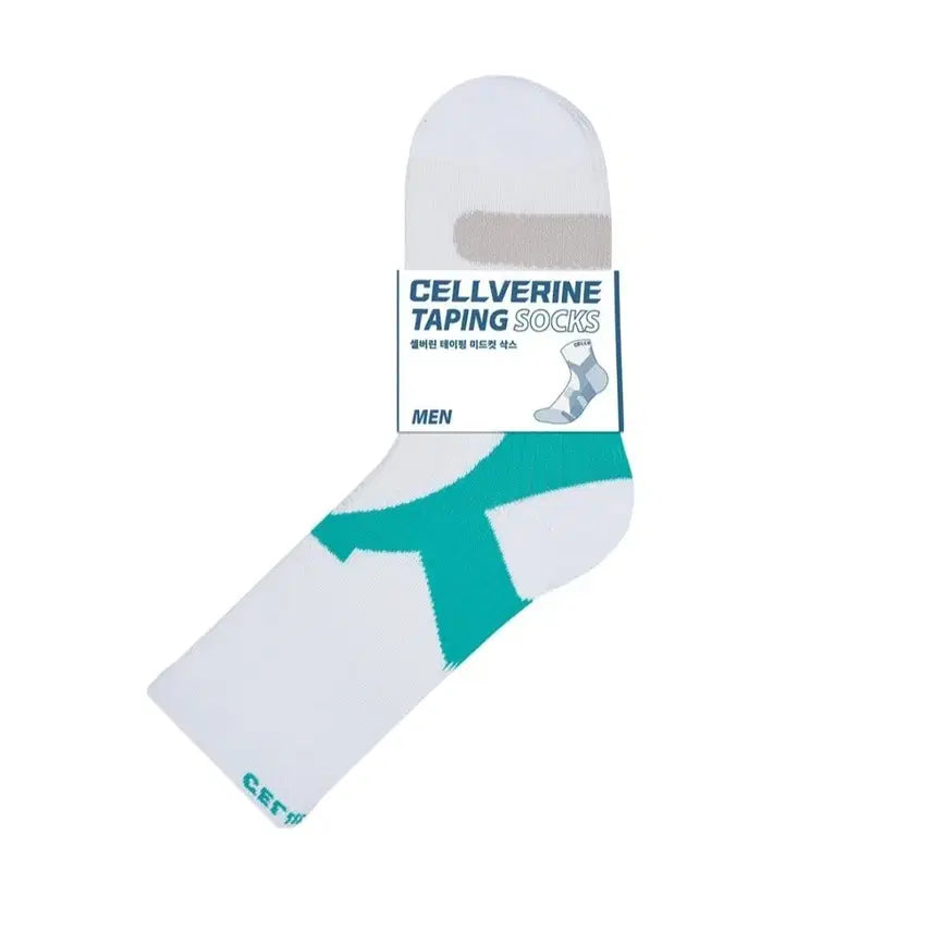 [BUNJANG] Selverine Taping Sports Socks (3-Pack) / [새상품]셀버린 테이핑 스포츠 양말 3족 러닝 아웃도어 등산 부상방지
