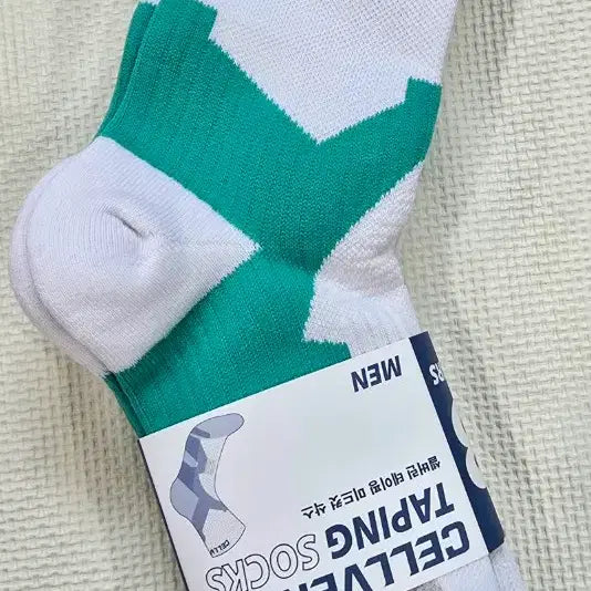 [BUNJANG] Selverine Taping Sports Socks (3-Pack) / [새상품]셀버린 테이핑 스포츠 양말 3족 러닝 아웃도어 등산 부상방지