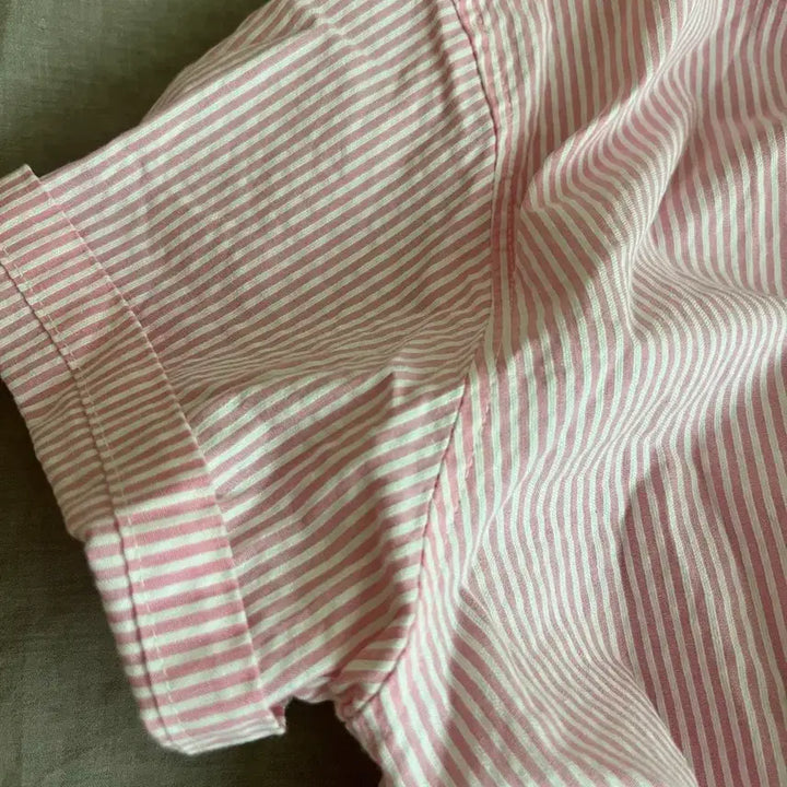 [BUNJANG] Sienne Classic Logo Shirt Pink M / 시엔느 클래식 로고 셔츠 핑크 M