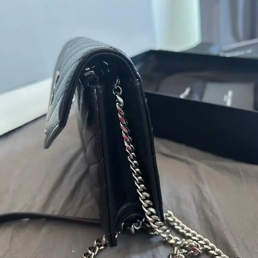 [BUNJANG] YSL Envelope Bag Silver Hardware / ys엔벨롭 백 실버 하드웨어 정품 팝니다 (사용감 적음)