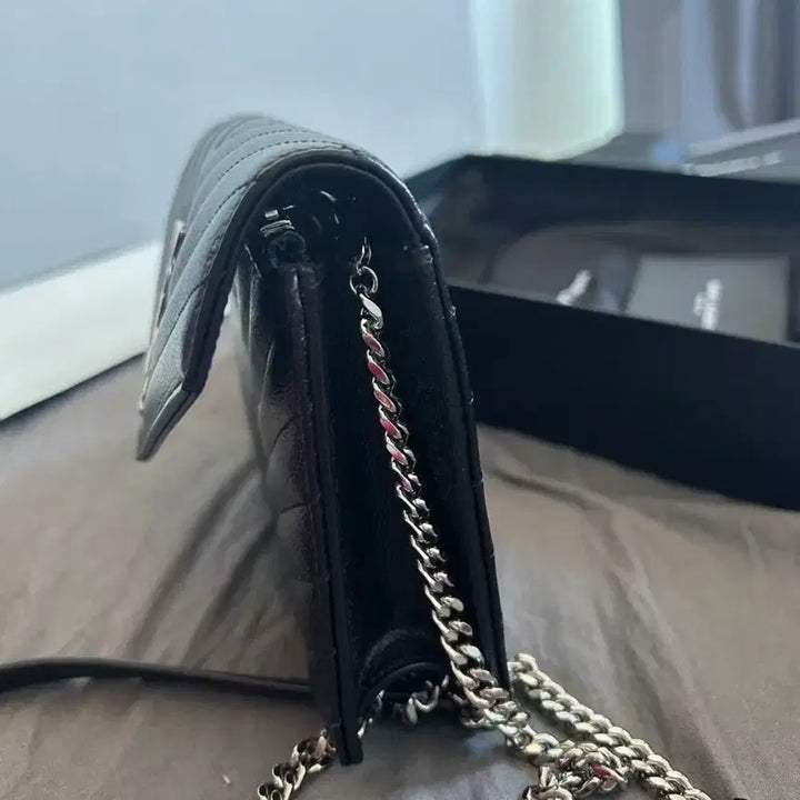 [BUNJANG] YSL Envelope Bag Silver Hardware / ys엔벨롭 백 실버 하드웨어 정품 팝니다 (사용감 적음)